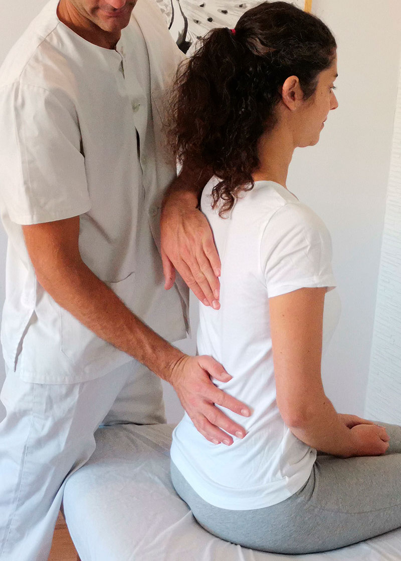 osteopatía dolor de lumbares